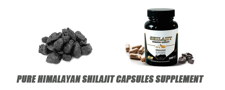 Pure Himalayan Shilajit Capsules Supplement