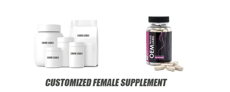customized female supplement